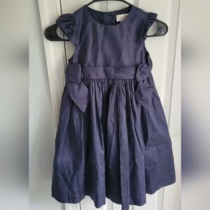 Girls Deep Blue Formal Dress